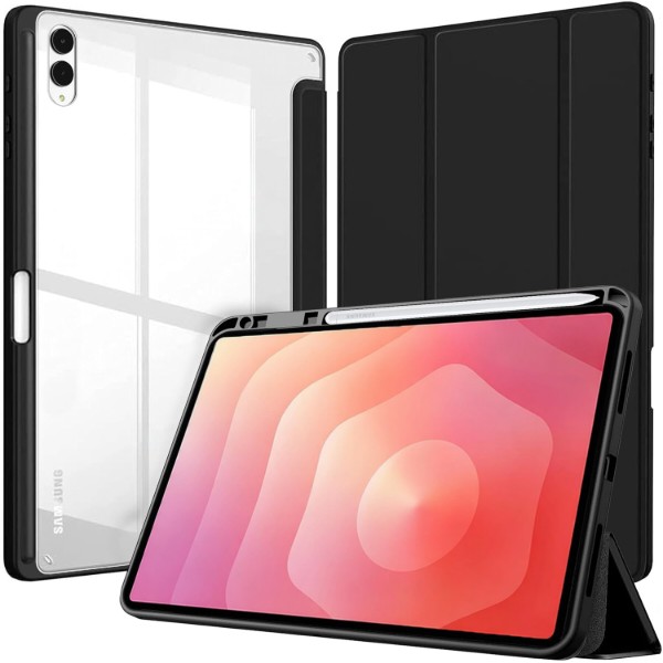 Фото - Чехол для планшета BeCover Soft Edge TPU с креплением for Samsung Galaxy Tab S11 Ultra (SM-X930/X936) 14.6" Black (715574)